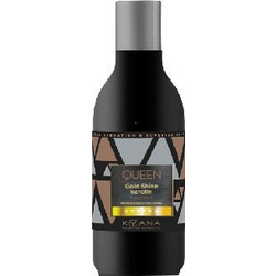 Kyana Queen Luxury Series Gold Shine Silk Μαλλιών Κερατίνης για Επανόρθωση 1lt