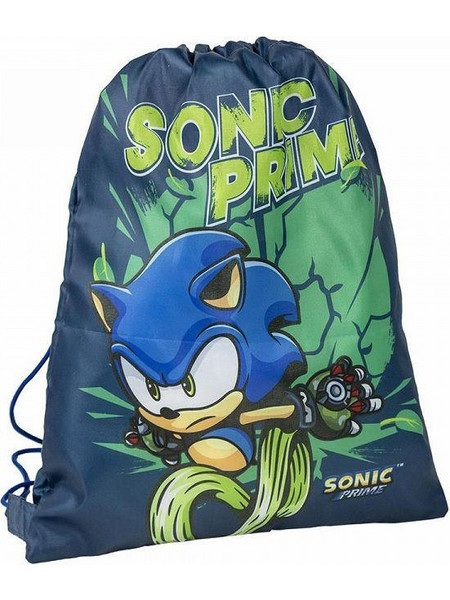 Cerda Sonic Prime Παιδική Τσάντα Πλάτης Γυμναστηρίου Πολύχρωμη 2100005154