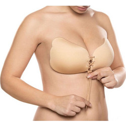 Bye Bra Σουτιέν Αυτοκόλλητο Push Up χωρίς Μπανέλα Nude D-215772