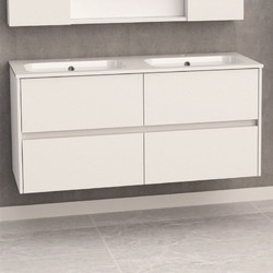 Inter Ceramic ICP 11955 Σετ Έπιπλο Μπάνιου με Νιπτήρα Λευκό