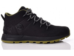 Timberland Sprint Trekker Mid Ανδρικά Μποτάκια Suede Μαύρα TB0A6DQDELK