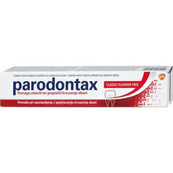 Parodontax Classic Οδοντόκρεμα για Προστασία Ούλων Χωρίς Φθόριο 75ml