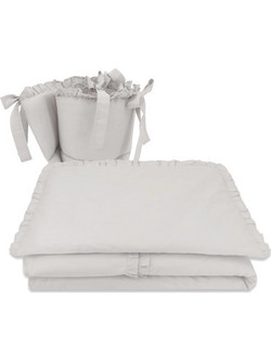 MimiNu Royal Σετ Κούνιας Grey 5τμχ