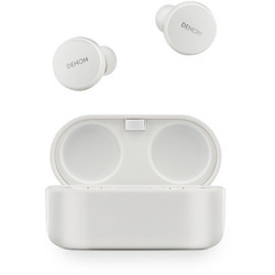 Denon Perl Ακουστικά Bluetooth In Ear Ανθεκτικά στο Νερό White