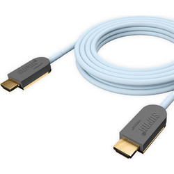 Supra Καλώδιο HDMI 2.1 HDMI Male to HDMI Male 2m White