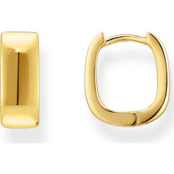 Thomas Sabo Γυναικεία Σκουλαρίκια Κρίκοι Επιχρυσωμένα CR743-413-39