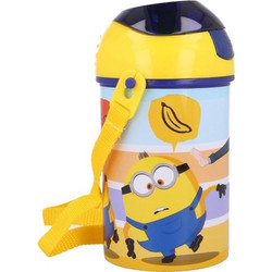 Stor Minions 2 Παιδικό Παγούρι Πλαστικό BPA Free Κίτρινο 450ml