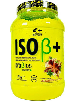 4+ Nutrition ISOβ+ Strawberry Explosion Πρωτεΐνη Ορού Γάλακτος 1.8kg