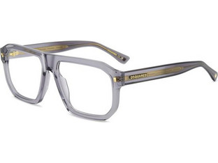 Dsquared2 D20146 KB7 Ανδρικός Σκελετός Γυαλιών Οράσεως Κοκάλινος Διαφανής