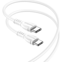 Borofone BX51 Triumph USB-C to USB-C 60W 1m White 6931474751676