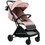 Bebe Stars City Plus Automatic Καρότσι Μωρού Μπαστούνι Powder Pink