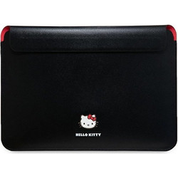 Hello Kitty PU Metal Logo Τσάντα Laptop Χειρός 14" Black