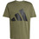 Adidas Essentials Big Logo Tee Ανδρικό Αθλητικό T-Shirt Χακί JE8931