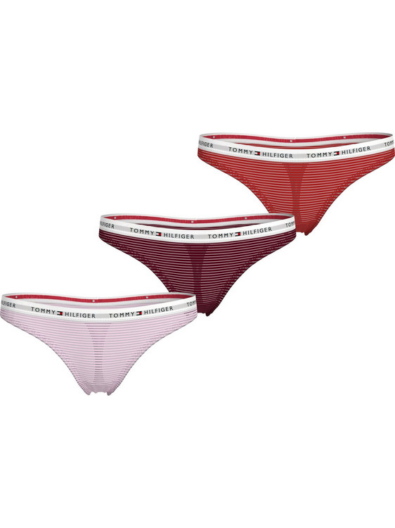 Tommy Hilfiger Γυναικεία String 3Pack UW0UW05532-0VN