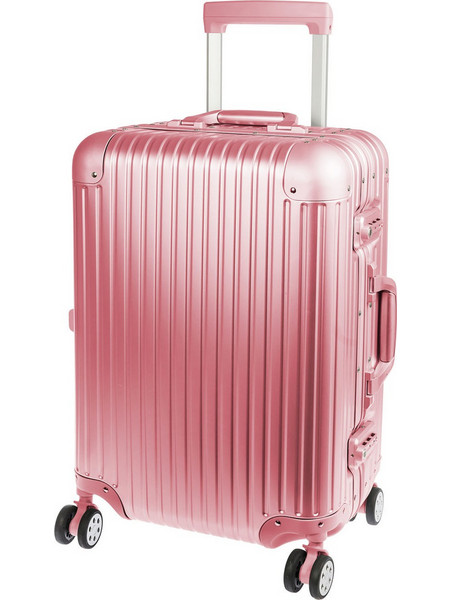 A2S 40-NE-299-95 Βαλίτσα Καμπίνας 50x35x21cm με 4 Ρόδες Ροζ