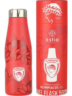 Estia Travel Flask Olympiacos BC 500ml
