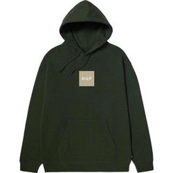 Huf Set Box Ανδρικό Φούτερ με Κουκούλα & Τσέπες Κυπαρισσί PF00573-HUNTG