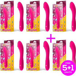 Goodies Sweety Δονητής G-Spot Μωβ 6τμχ