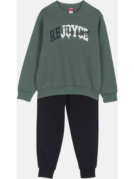 Joyce Παιδικό Σετ Φόρμας Πράσινο Mint Μαύρο 2464122
