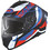 SMK Typhoon Style Black Red Blue White Κράνος Μηχανής Full Face