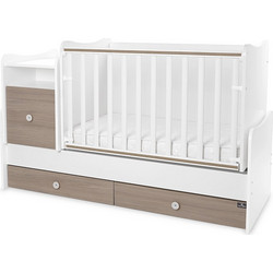 Lorelli Trend Plus New Πολυμορφική Κούνια με Στρώμα 62x110cm White Amber 10150590044P