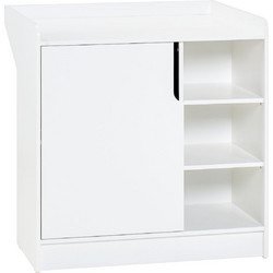 PoliHome Maxim Βρεφική Συρταριέρα Λευκή 88.5x75.5x89.5cm