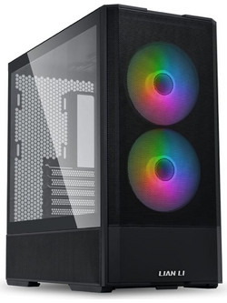 Lian Li Lancool 207 Black Gaming Micro Tower Κουτί Υπολογιστή RGB με Πλαϊνό Παράθυρο