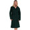 Lydia Creations Γυναικεία Ρόμπα Χειμωνιάτικη Fleece Κυπαρισσί 24670