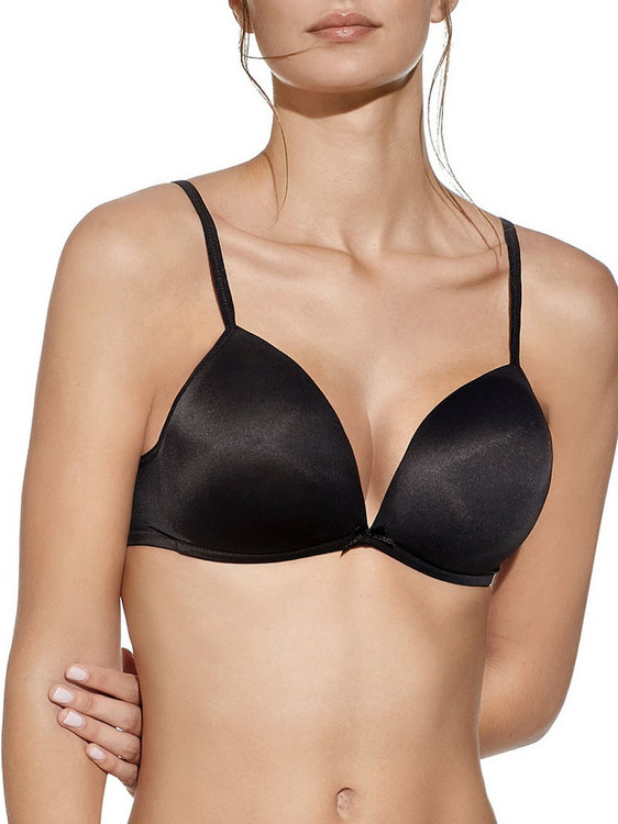 Selene Ana Σουτιέν για Βαθύ Ντεκολτέ Push Up χωρίς Μπανέλα Μαύρο