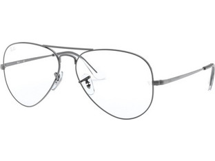 Ray-Ban RB6489 2502 Ανδρικός Σκελετός Γυαλιών Οράσεως Μεταλλικός Ασημί