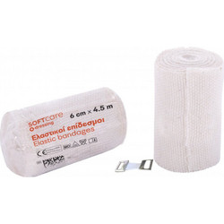 Bournas Medicals Soft Care Ελαστικός Επίδεσμος 6cm x 4.5m