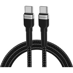 Wozinsky WNBCC1 Braided USB-C to USB-C 65W 1m Black 5907769308734