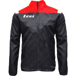 Zeus K-Way Vesuvio Αθλητικό Ανδρικό Μπουφάν Χειμωνιάτικο Softshell Αδιάβροχο Μαύρο Κόκκινο