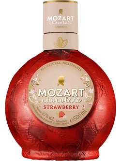 Mozart Chocolate Liqueur Strawberry Λικέρ Φράουλα 15% 700ml