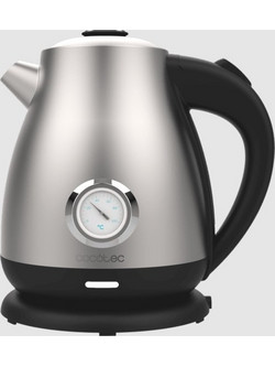 Cecotec Thermosense 620 Retro Steel CEC-01458 Ανοξείδωτος Βραστήρας 1.7lt 2200W
