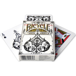 Bicycle Archangels Premium Τράπουλα Πλαστικοποιημένη Λευκή 1025459
