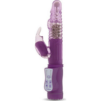 Shots GC Vibrating Rabbit Δονητής Rabbit Jelly 22cm Μωβ