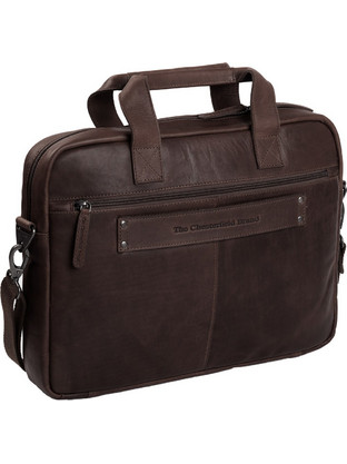 The Chesterfield Brand Calvi Αδιάβροχη Τσάντα Laptop Ώμου 15.6" Brown