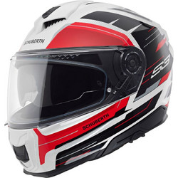 Schuberth S3 Apex Red White Black Κράνος Μηχανής Full Face 1490gr