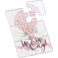 Parisis Μπομπονιέρα Βάπτισης Puzzle Αερόστατο από Plexiglass 03199001