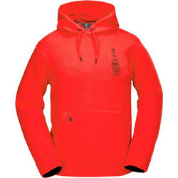 Volcom Ανδρικό Φούτερ με Κουκούλα & Τσέπες Κόκκινο G4152504-CMS