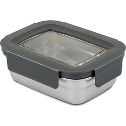 Nava Misty Δοχείο Φαγητού Inox 400ml Γκρι Ασημί