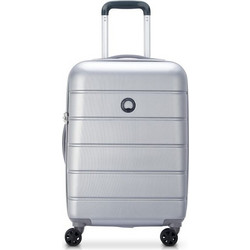 Delsey Lagos 387080111W9 Βαλίτσα Καμπίνας 55x35x23cm με 4 Ρόδες Ασημί