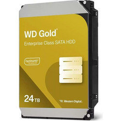 Western Digital Gold 24TB HDD Σκληρός Δίσκος 3.5" Sata 3 7200rpm με 512MB Cache WD242KRYZ