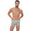 Minerva Ανδρικά Μποξεράκια Σετ 2Pack Γκρι 90-20519-023