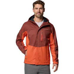 Columbia Pouring Adventure II Αθλητικό Ανδρικό Μπουφάν Χειμωνιάτικο Softshell Αδιάβροχο Rusted 2117171-681