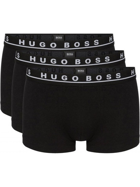 Hugo Boss Ανδρικά Μποξεράκια Σετ 3Pack Μαύρα 50325403-001