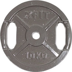 X-Fit Lux Δίσκος Μεταλλικός 10kg Φ28mm