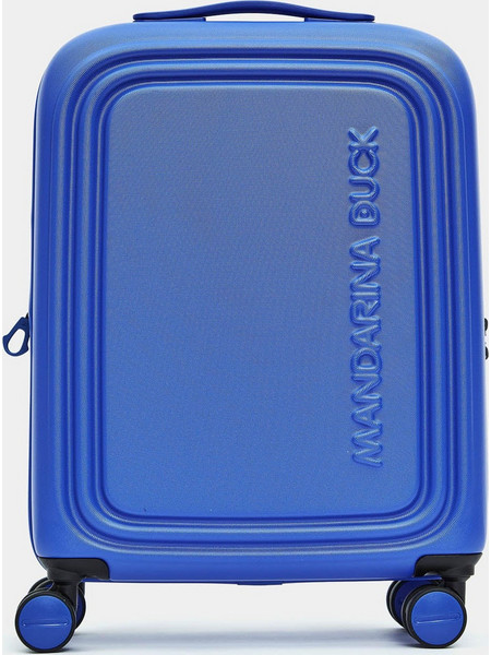 Mandarina Duck Logoduck P10SZV32-A66 Βαλίτσα Μεσαία 69x45x32cm με 4 Ρόδες Royal Blue