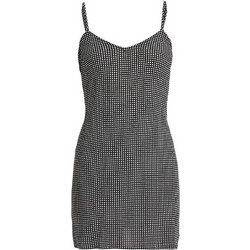 Roxy Salty Siren Mini Καλοκαιρινό Καθημερινό Φόρεμα Ανθρακί ERJWD03863